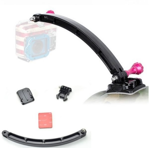 Motorcycle-Cycling-Bike-Helmet-Extension-Arm-Mount-GoPro-селфи-стойка-каска-1