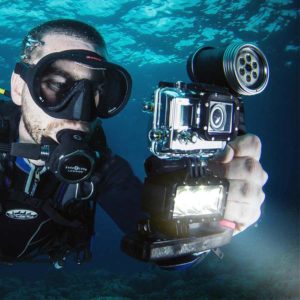 осветление за подводно снимане за gopro