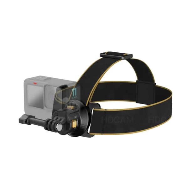 GARV Head Magnetix Черен челник GARV Head Magnetix за GoPro, регулируема челна лента.