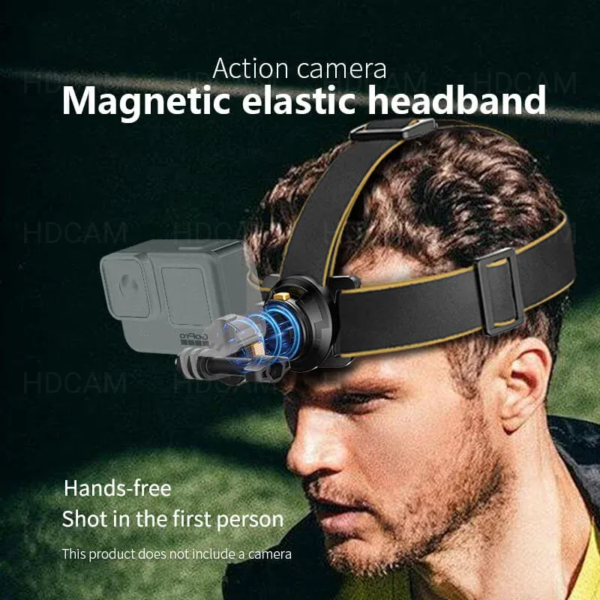 Магнитен еластичен челник GARV Head Magnetix за GoPro камери.