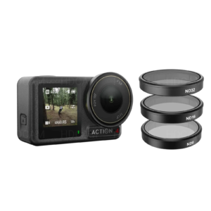 Комплект Telesin CPL/ND филтри (ND8, ND16, ND32) за DJI Osmo Action 3/4/5