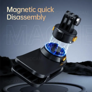 Клип стойка за раница GoPro GARV BackPack Magnetix, черна магнитна.