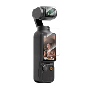 Комплект Telesin стъклени протектори за DJI Osmo Pocket 3 екран и обектив.