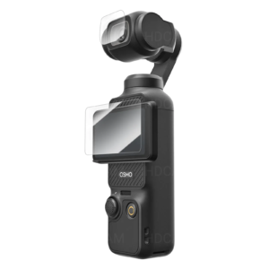 Стъклени протектори Telesin за екран и обектив DJI Osmo Pocket 3, прозрачни