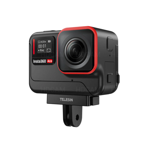 Telesin магнитен адаптер за бързо закрепване Insta360 Ace Pro/Ace, черен.