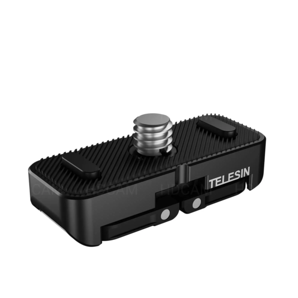 Telesin магнитен адаптер за бързо закрепване Insta360 X4 X5, черен