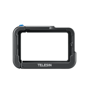 Алуминиева рамка Telesin за DJI Osmo Action 5 Pro, карбоново черно.