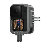 Telesin алуминиева рамка за GoPro Hero 9-13 с вертикален/хоризонтален монтаж.