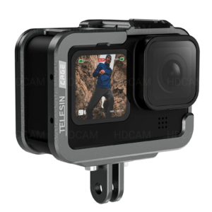 Алуминиева рамка Telesin за GoPro Hero 9-13 с вертикален/хоризонтален монтаж.