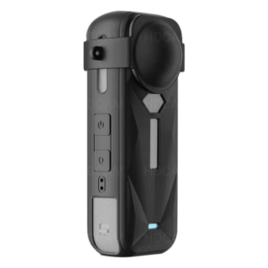 Черен силиконов защитен калъф с капаче за екшън камера Insta360 X5.