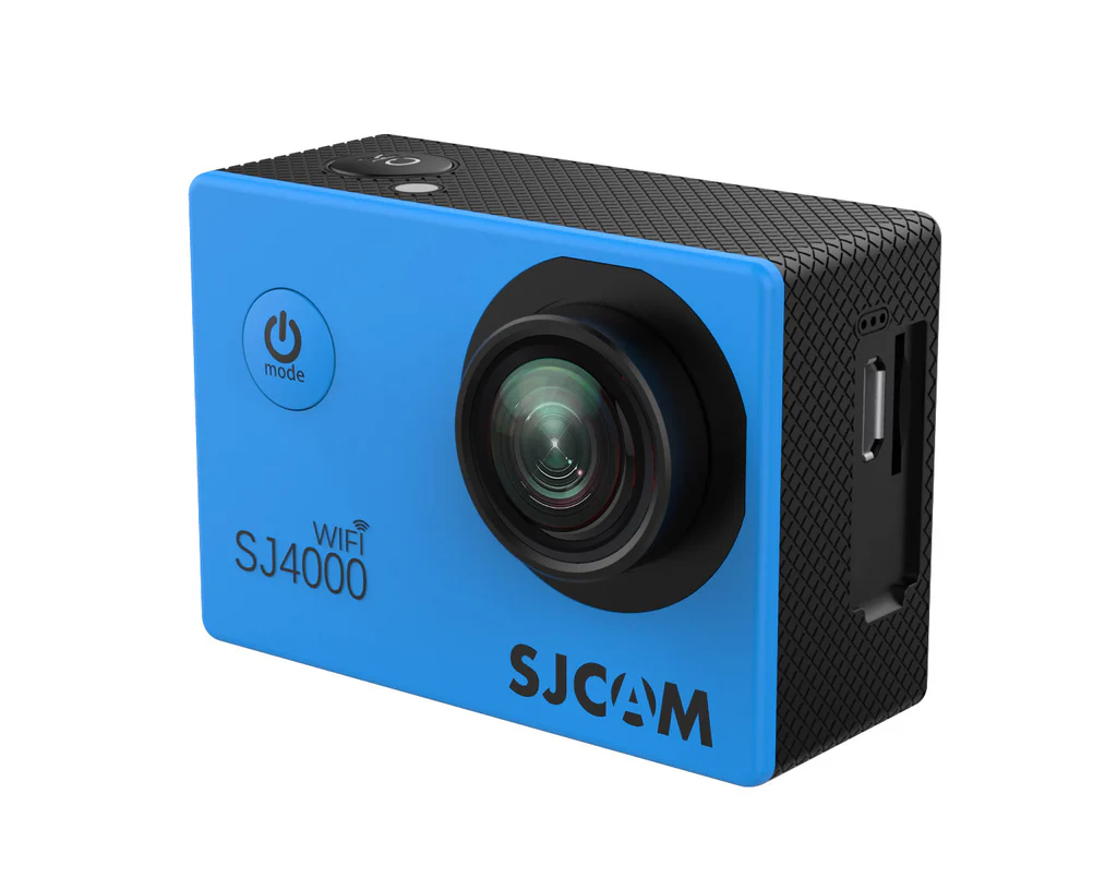 Екшън камера SJCAM SJ4000 WiFi, Син