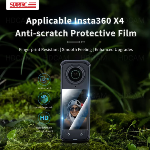Защитно стъкло за дисплея на Insta360 X4 против надраскване