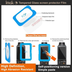 EasyFrame стъклени протектори GoPro Hero 13 Black за екрани обектив, лесно поставяне.