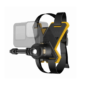 GARV Chin Magnetix магнитна стойка за брадичка за GoPro камера, черна и жълта.