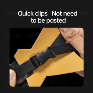 GARV Chin Magnetix магнитна стойка за каска GoPro, жълта, с бързи клипси