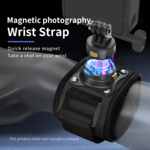 GARV Wrist Magnetix черна магнитна стойка за GoPro на китка.