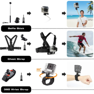 Комплект GARV аксесоари за GoPro Hero 8 Black