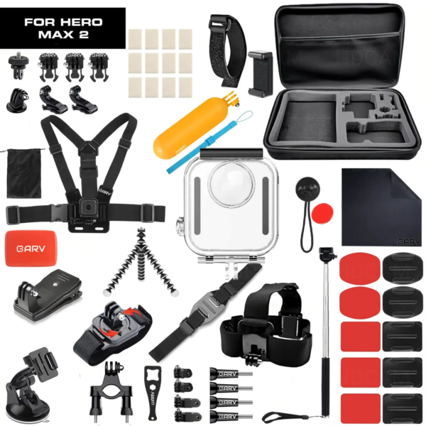 Голям комплект аксесоари GARV Content Creator 7 за GoPro Hero MAX 2.