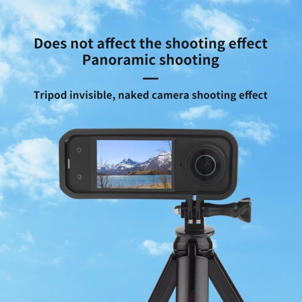 Защитна рамка за Insta360 X5 360 камера, хоризонтална, черна, SKU: IN-X5-FR-1