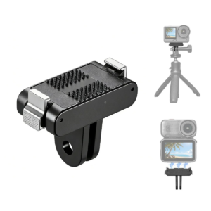 PULUZ магнитна бърза отделяща се база за DJI Osmo Action 6/Nano/360 II, черна, SKU: PU1079B