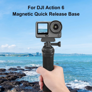 PULUZ магнитна бърза отделяща се база за DJI Osmo Action 6/Nano/360 II, черна, SKU: PU1079B - 2