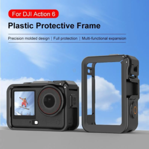 Защитна рамка PULUZ за DJI Osmo Action 6, черна, SKU DJ-A6-FR-P - 2