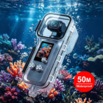 DJI Osmo Pocket 4 PULUZ водоустойчив кейс за камера, прозрачен, SKU: PU1106T