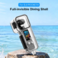 DJI Osmo Pocket 4 PULUZ водоустойчив кейс за камера, прозрачен, SKU: PU1106T - 2