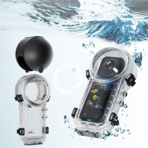 Водоустойчив кейс Insta360 X4 за дълбочина 50м за дайвинг, SKU: IN-X4-WH-1