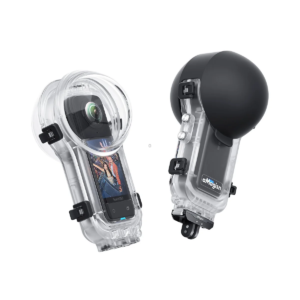 Водоустойчив корпус за Insta360 X5, 60м/196ft дълбочина, бързо отваряне, невидим дизайн SKU INS-X5-WH-1