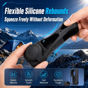 Силиконов защитен калъф и капак за обектив за Insta360 X6, черен, SKU: INS-X6-SC - 3