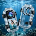 Невидим водоустойчив кейс за Insta360 X6, 60м дълбочина, с вложки против мъгла. SKU: TBD06071280