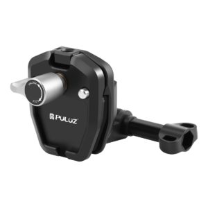 PULUZ държач за екшън камера на мотоциклетно стъкло, съвместим с GoPro Hero12 Black, DJI Osmo Action 4, Insta360 X4, черен, SKU: - 4