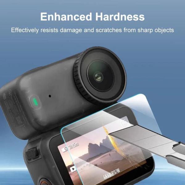 Защитно стъкло GARV за DJI Osmo Nano – предпазва екрана и лещата. - 5
