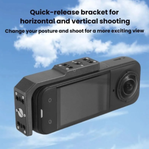 Държач за бързо освобождаване, съвместим с Insta360 X3/X4/X5 – идеален за хоризонтални и вертикални снимки. SKU: IN-X345-AD - 4