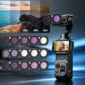 Филтър 8 в 1 за Insta360 Luna Ultra, модел JSR CB Series. Защитава обектива и подобрява качеството на снимките. SKU: 26-0036-24 - 2