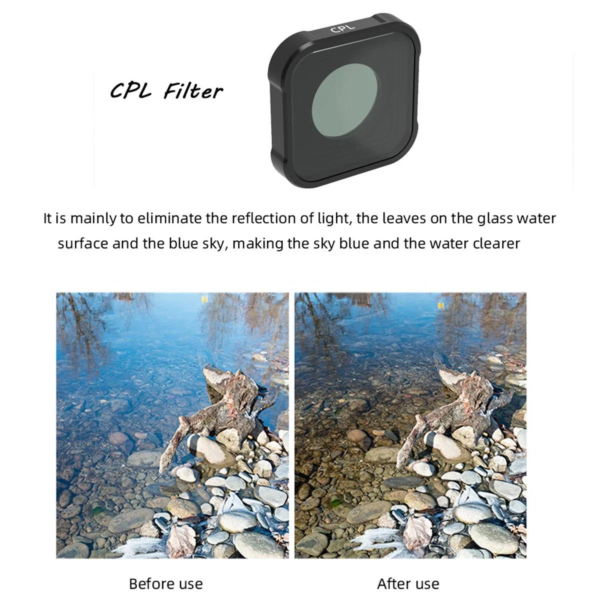 Филтър KB Series MCUV+CPL+ND8+ND16+ND32 за GoPro HERO13 Black – SKU 1953-16 - 5