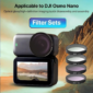 Комплект CPL ND8 ND16 ND32 филтри за DJI Osmo Nano, SKU: 25-0059-18 - 2