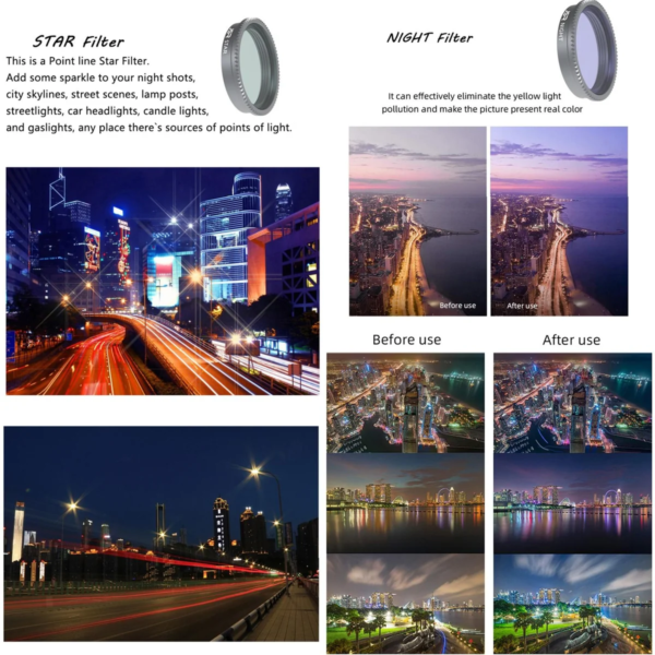 Комплект UV CPL ND филтри за Insta360 GO 2/3 - SKU 1283-13 - 4