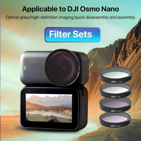 Комплект UV, CPL и ND филтри за DJI Osmo Nano, SKU: 25-0059-21 - 2